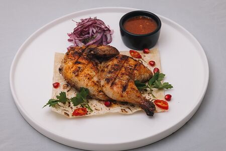 Цыпленок на мангале