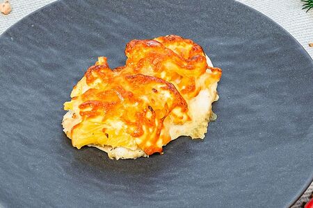 Курица с ананасами