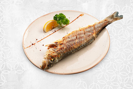 Сибас на гриле