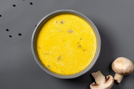 Сливочно-грибной суп