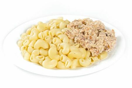 Макароны с жюльеном