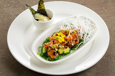 Тартар из лосося