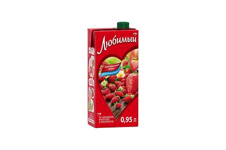 Сок Любимый Земляничное лето