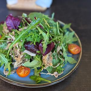 Салат с говяжьей вырезкой