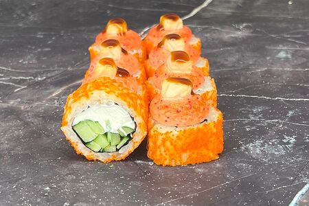 Запеченный сливочный лосось 