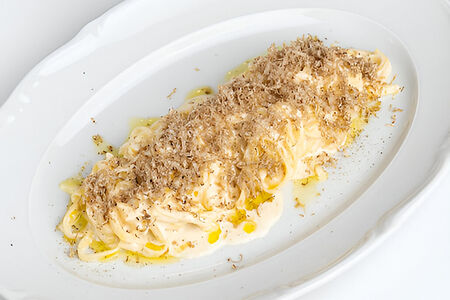 Качо э пепе с пекорино и трюфелем