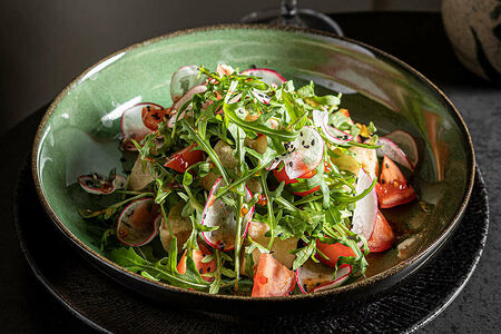 Салат Баклажаны и томаты