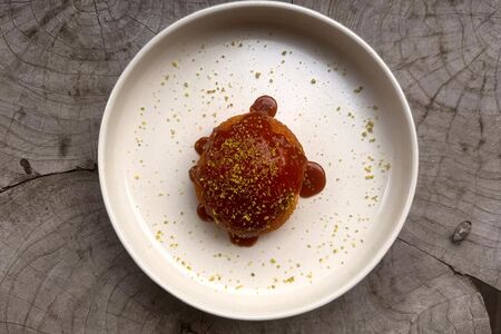 Шу с сырным кремом