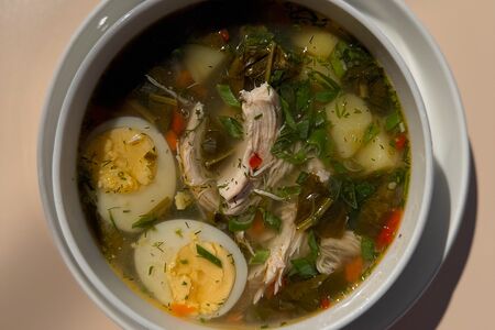 Борщ зеленый