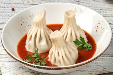 Хинкали патара с телятиной