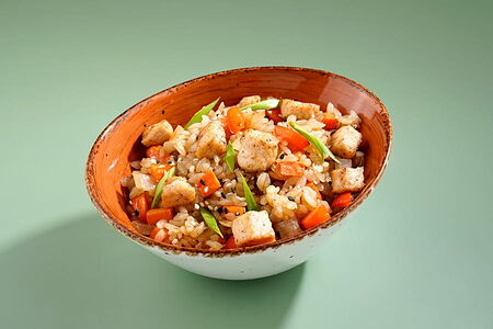 Рис с курицей