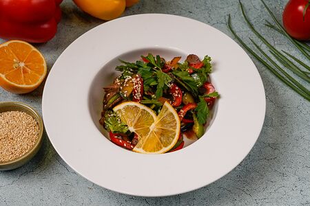 Салат Капуста с курицей