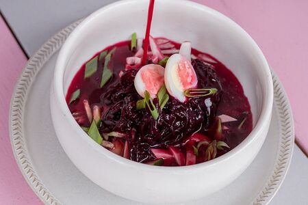 Холодный борщ