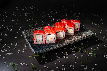 Ролл Калифорния с креветкой