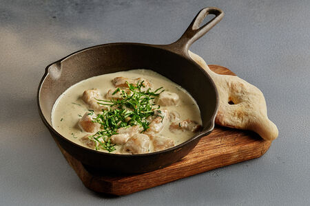 Шкмерули с цыпленком