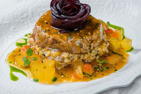 Рулет из томленой утки