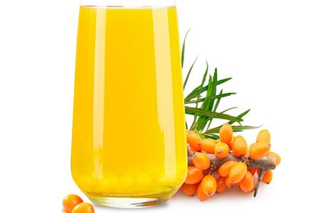 Морс из облепихи маленький