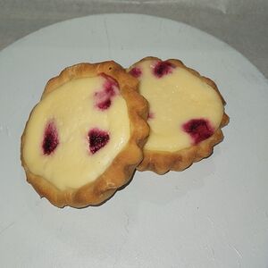 Сметанник с малиной