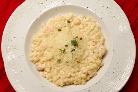 Птитим с лососем