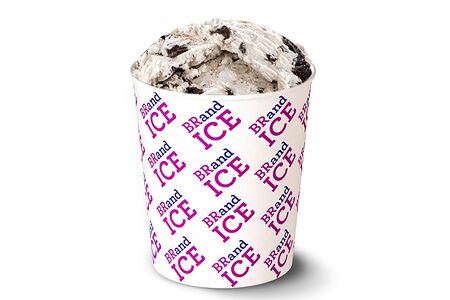 Сливки с печеньем