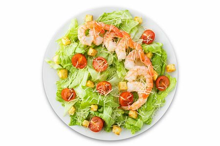 Цезарь с креветками