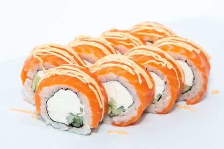 Филадельфия лосось спайси