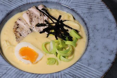 Сырный рамен