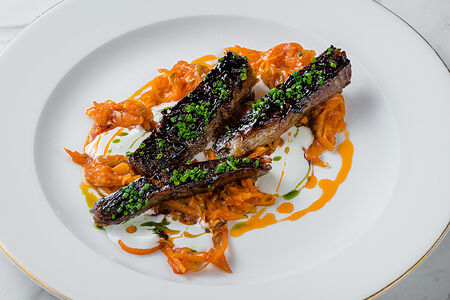 Верещака с говяжьими ребрами