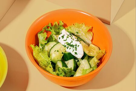 Огуречный салатик