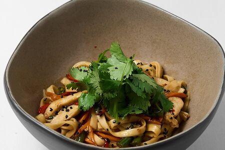 Удон с креветкой