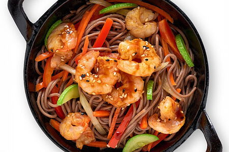 Соба с креветками