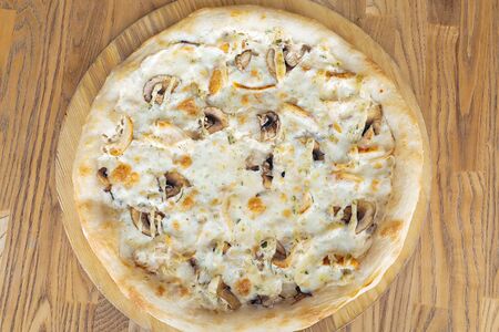 Грибная с курицей