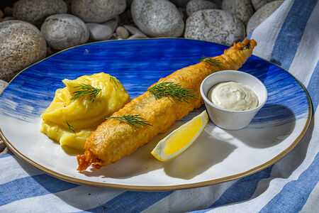 Скумбрия в кляре