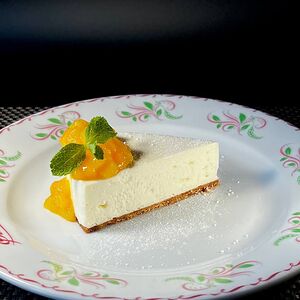 Чизкейк с манго-каламанси