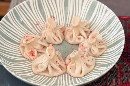 Мини-хинкали с курицей