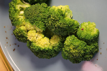 Брокколи на пару