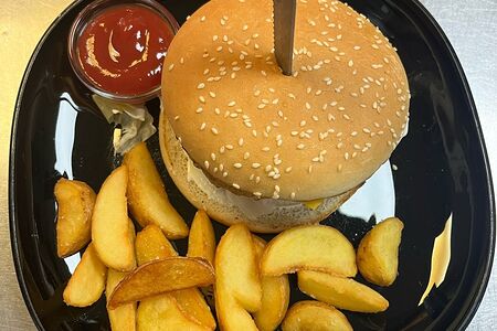 Бургер с телятиной