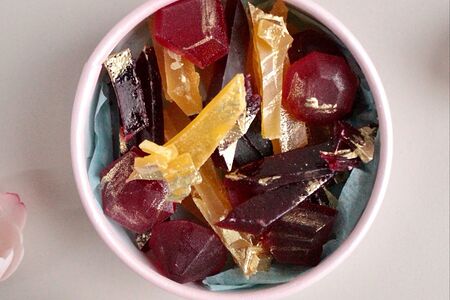 Подарочный набор хрустальный японский мармелад Кохакуто