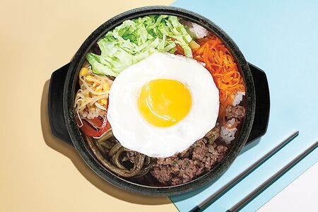 Бибимбап мясной