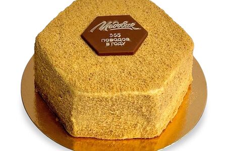 Медовик с заварным кремом