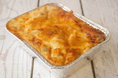 Запеканка с брокколи и цветной капустой