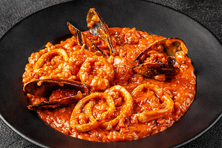 Ризотто с морепродуктами