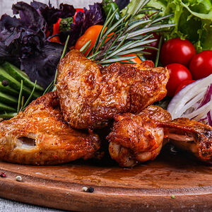 Шашлык из куриных крыльев