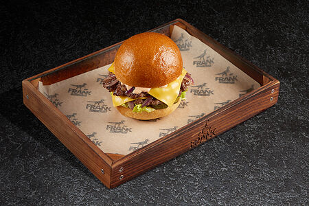 Смэшбургер с двойной котлетой из мраморной говядины