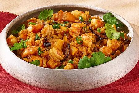 Рис но-ми с креветками