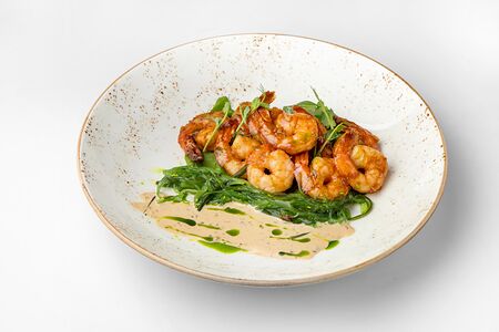 Креветки терияки