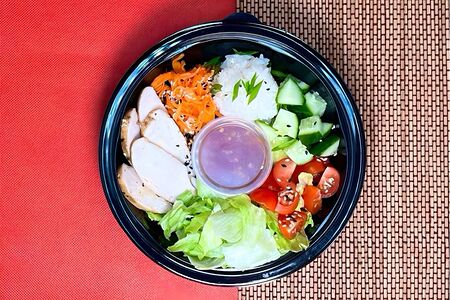 Поке с филе куры