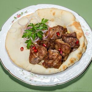 Шашлык из свиной шеи