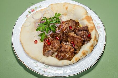 Шашлык из свиной шеи