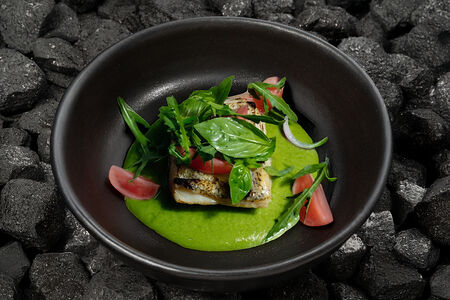 Судак и цветная каруста